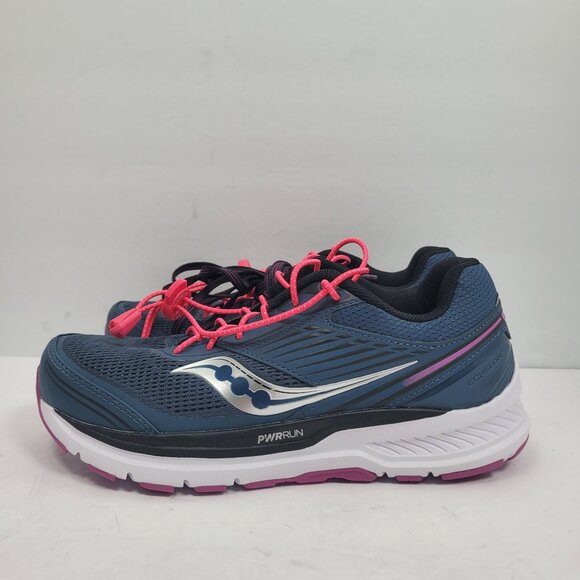 Saucony Echelon 8 Women's Blue Running Shoes S10574-31 US Size 8 Like New - Picture 4 of 10